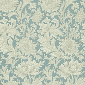 WM Chrysanthemum Toile China Blue