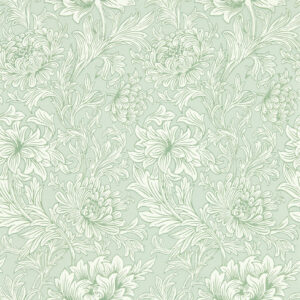 Chrysanthemum Toile Willow  kuitutapetti