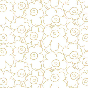 Marimekko tapetti - Piirto Unikko