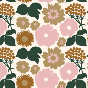 Marimekko tapetti - Kukkatori