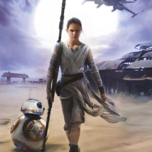 Star Wars Rey kuvatapetti