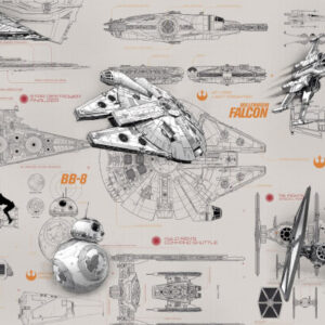Star Wars Blueprints kuvatapetti