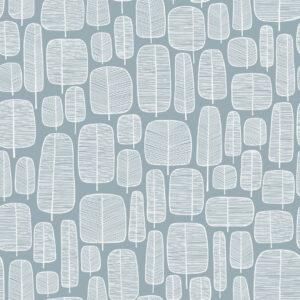 MissPrint Little Trees tapetti