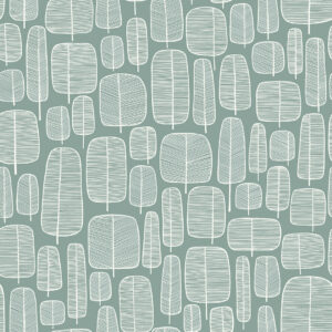 MissPrint Little Trees tapetti