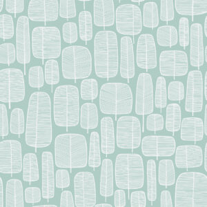 MissPrint Little Trees tapetti