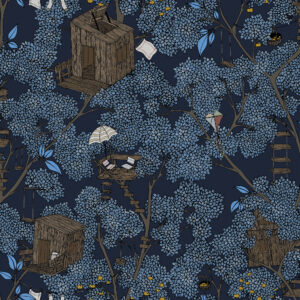 Tapetti Treehouse, night